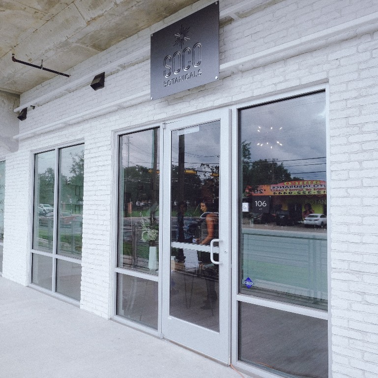 4361 South Congress Avenue, Unit 106 Austin, TX 78745 - Photo 10 of 11 a view of a glass door with a glass door
