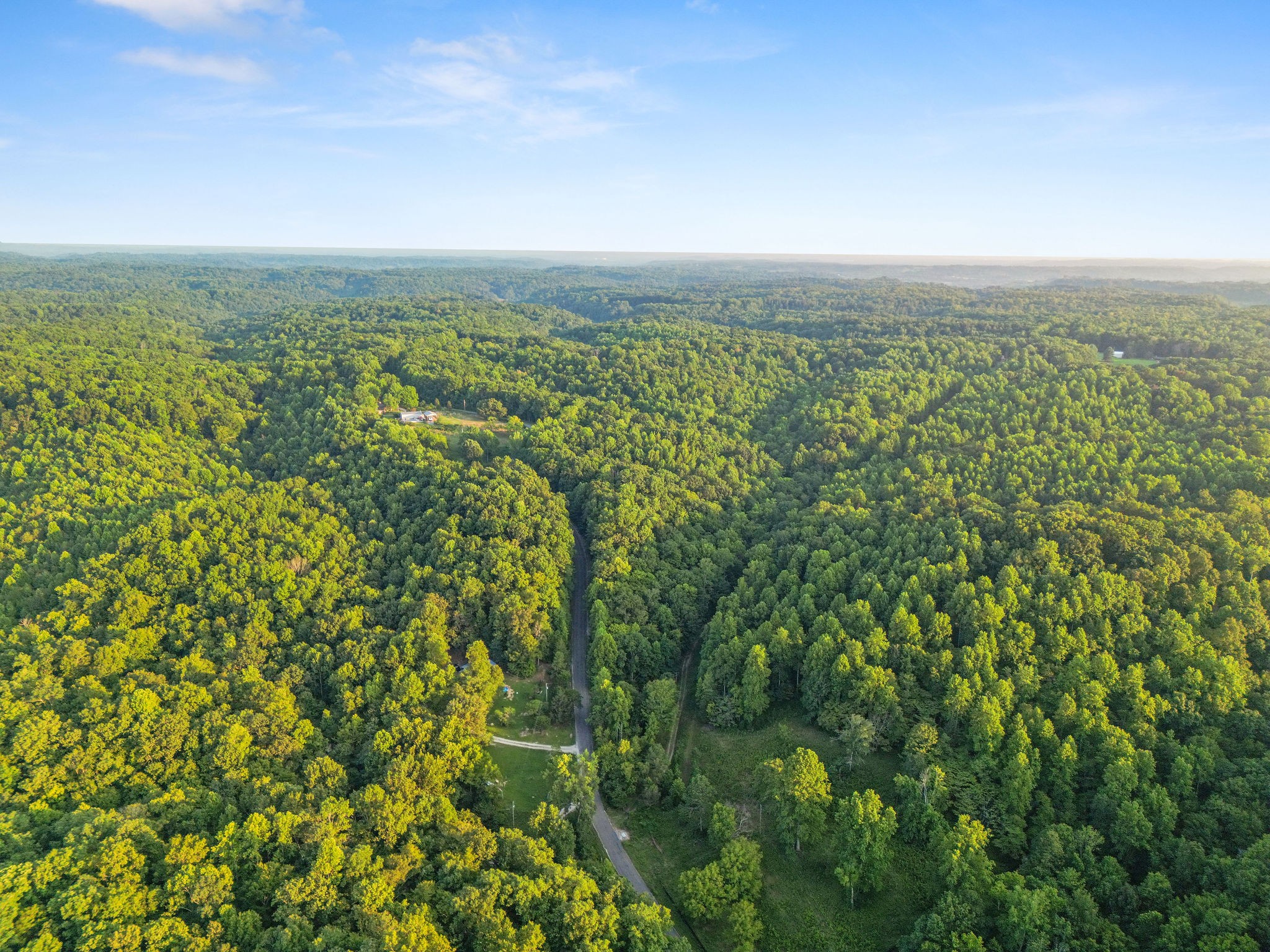 0 Skelley Road Santa Fe, TN 38482 - Photo 33 of 37 an aerial view of residential houses with outdoor space and trees