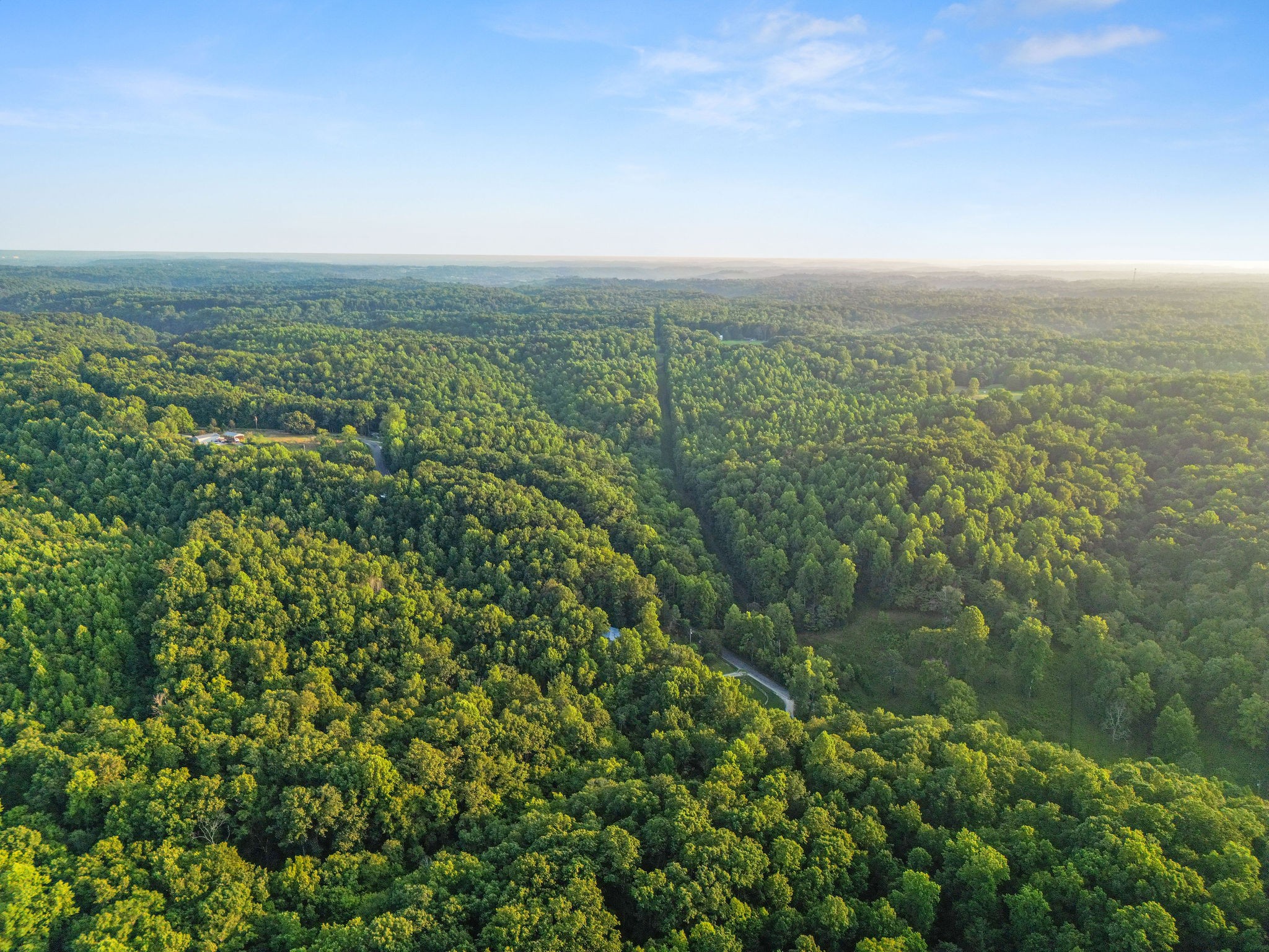 0 Skelley Road Santa Fe, TN 38482 - Photo 34 of 37 an aerial view of residential houses with outdoor space and trees