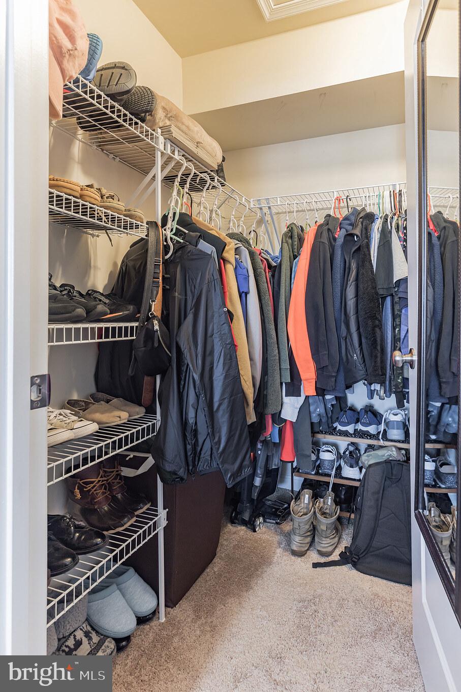 9520 Smithview Place Glenarden, MD 20706 - Photo 21 of 33 plenty of railing and shelving in primary closet