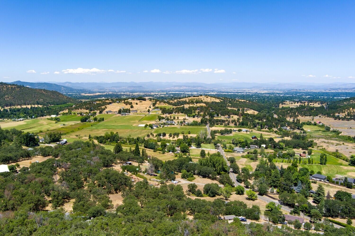 4620 Dark Hollow Road Medford, OR 97501 - Photo 5 of 38 4620 Dark Hollow rd. drone valley view 2