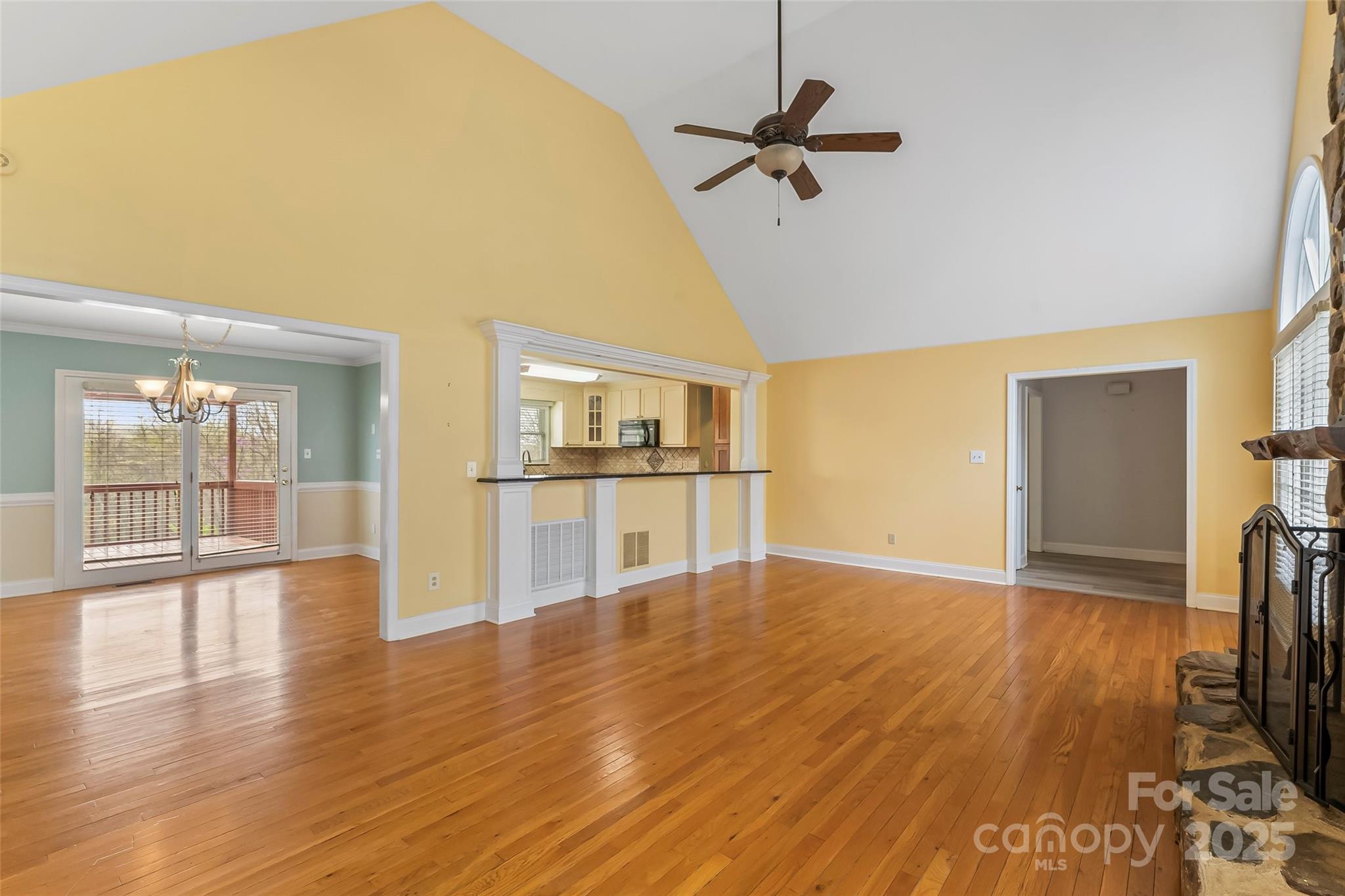 3772 Sandy Ford Road Hickory, NC 28602 - Photo 4 of 32 a view of empty room with wooden floor