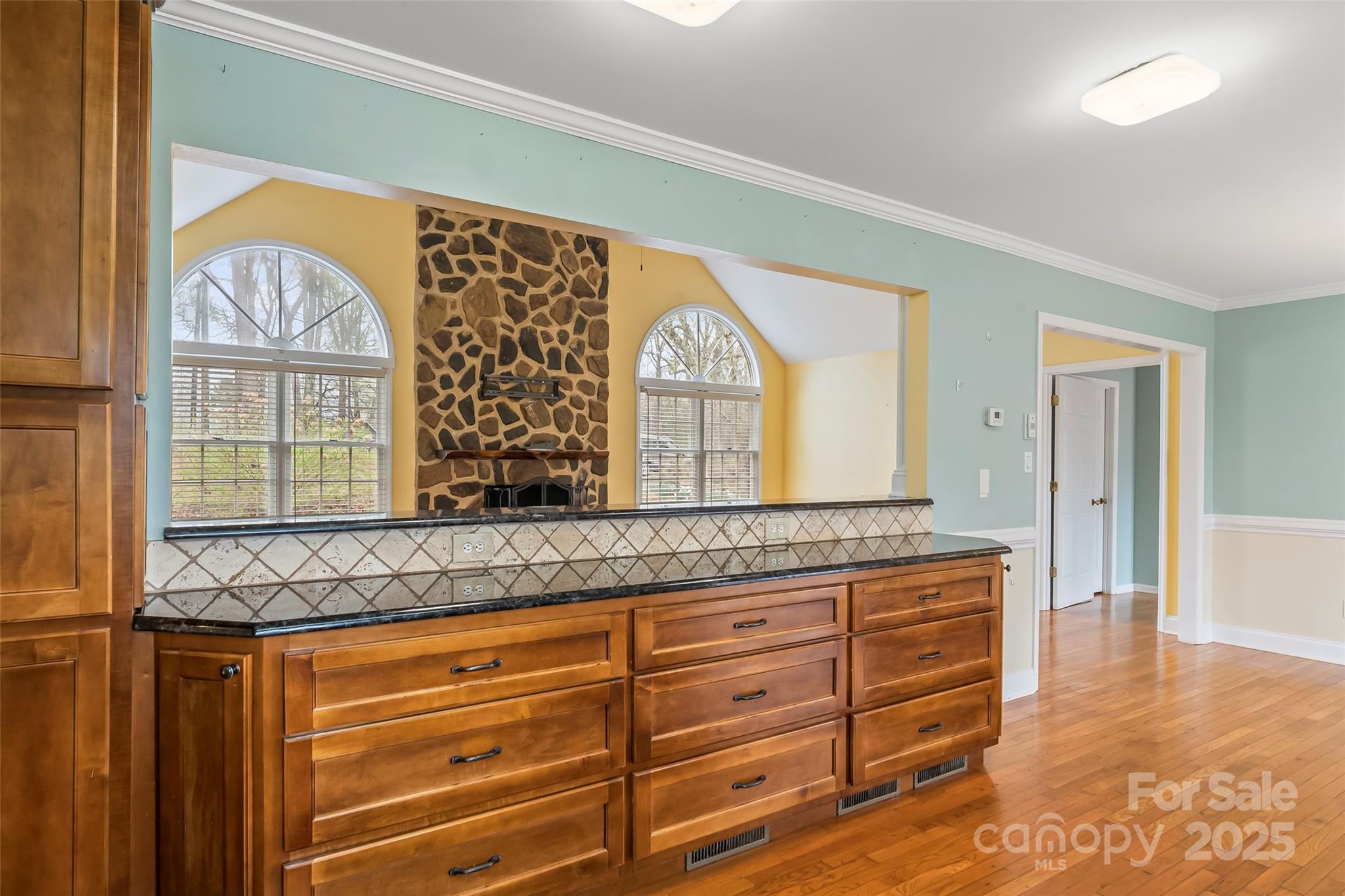 3772 Sandy Ford Road Hickory, NC 28602 - Photo 10 of 32 a view of granite countertop cabinets and a window