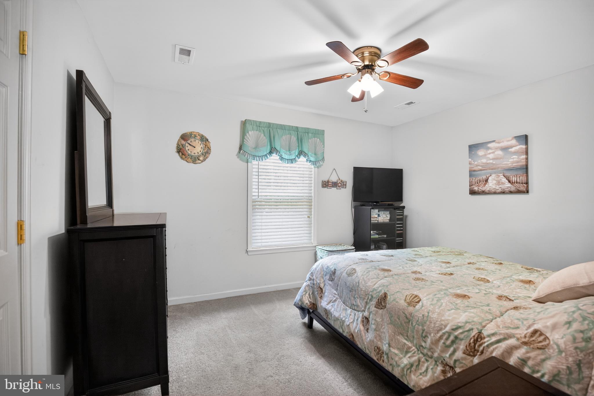 1810 Rudolph Lane Lusby, MD 20657 - Photo 24 of 40 Bedroom 2 w/ceiling fan