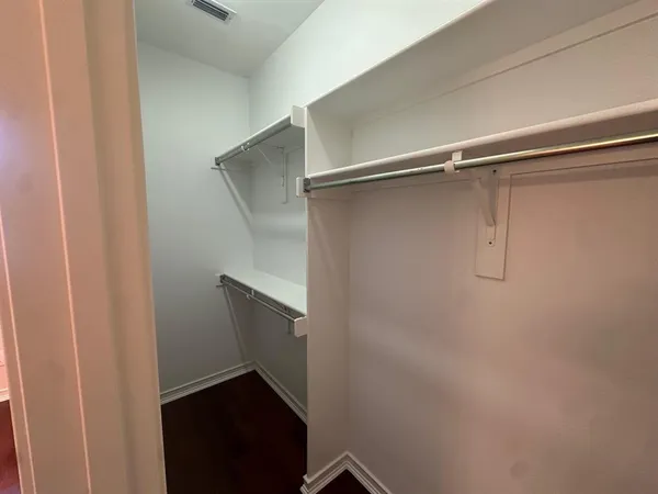 a view of walk in closet