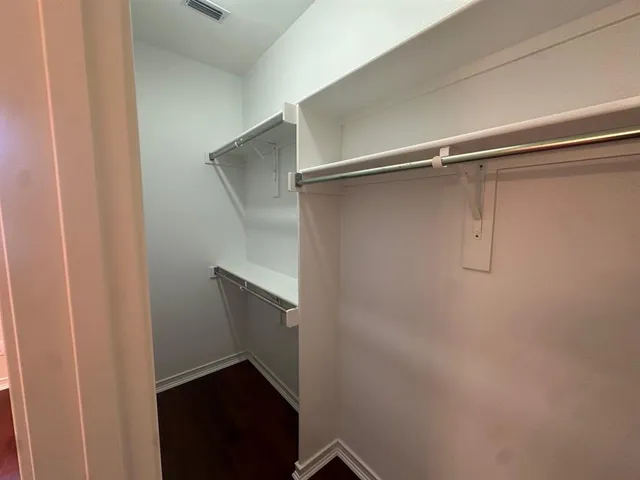 a view of walk in closet