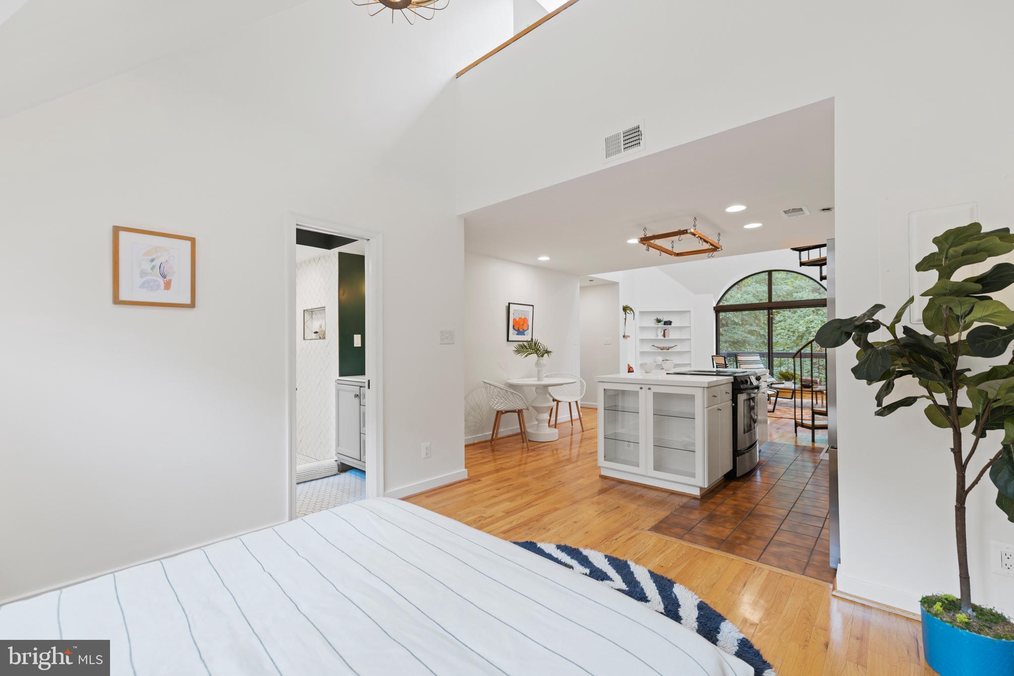 3517 17th Street Northwest, Unit 10 Washington, DC 20010 - Photo 18 of 35 a living room with furniture and a flat screen tv