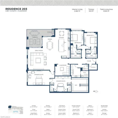 $3,600,000 | 233 12th Street South, Unit 203, Naples, FL 34102