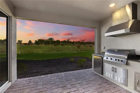 a view of a room with a yard