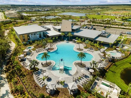 a view of a lake with a mountain
