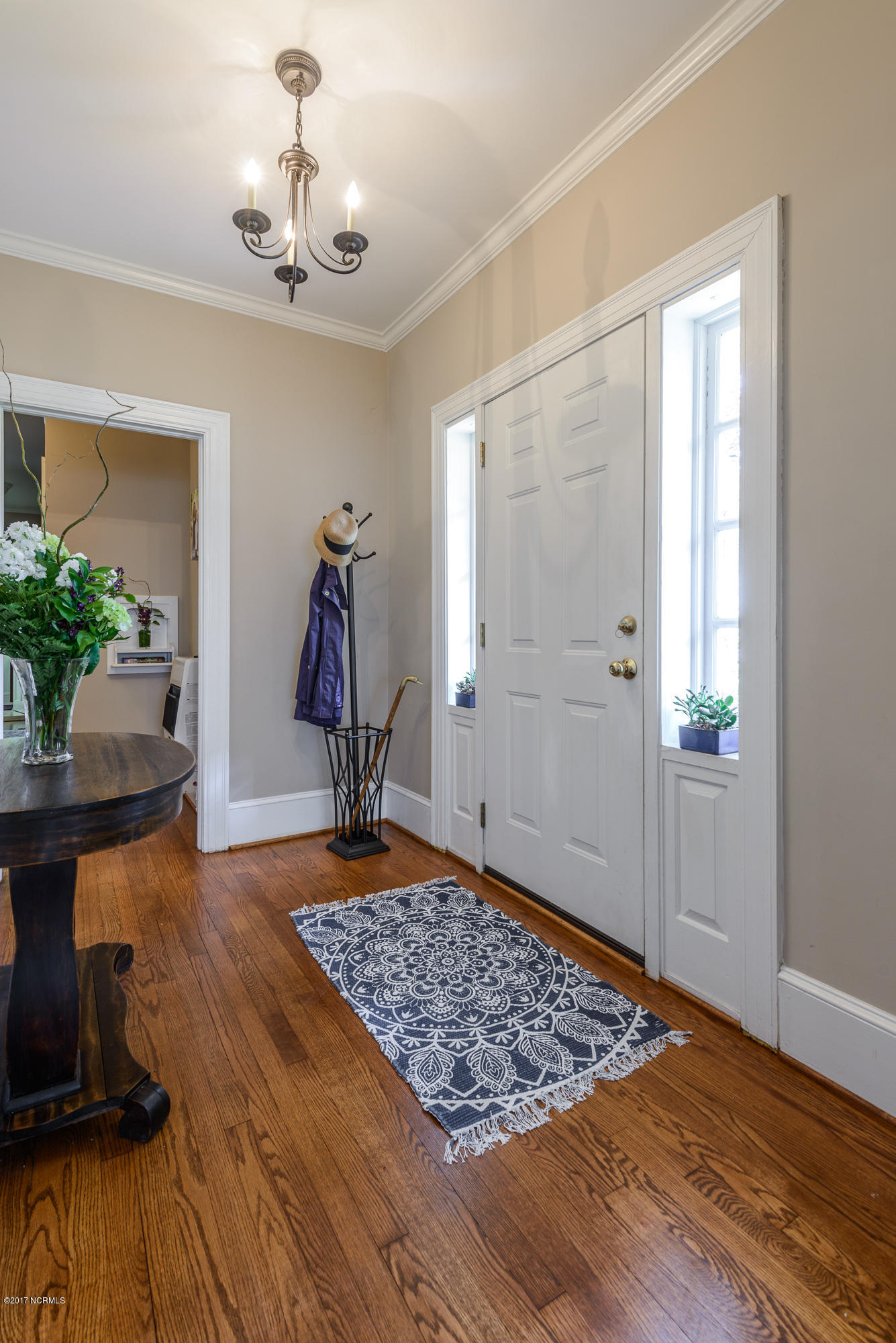 1100 West Rock Spring Road Greenville, NC 27858 - Photo 7 of 51 foyer with cedar lined coat closet