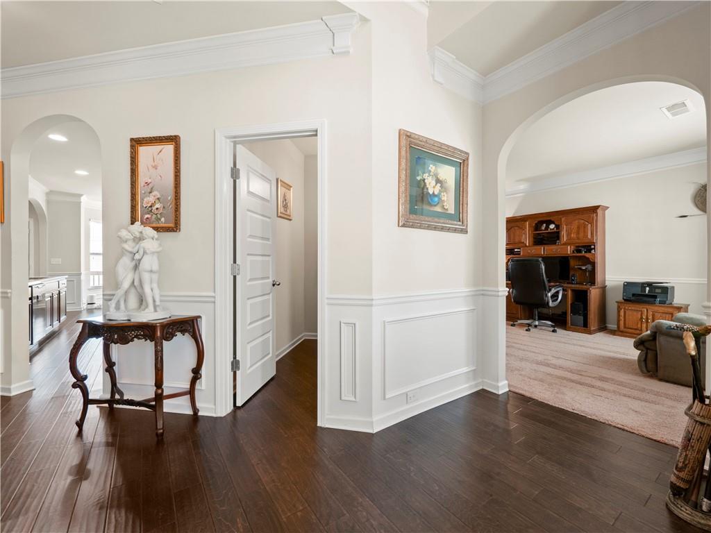 190 Silver Ridge Road Covington, GA 30016 - Photo 9 of 51 a view of a livingroom with furniture and wooden floor