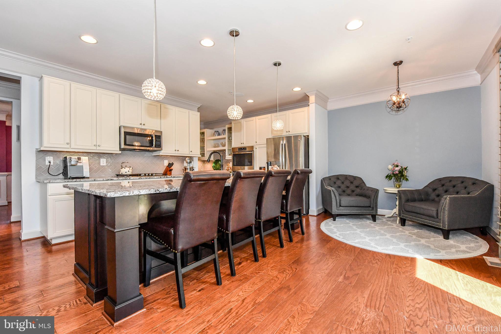 6860 East Shavano Road New Market, MD 21774 - Photo 2 of 45 Gourmet kitchen w huge island & tons of seating.