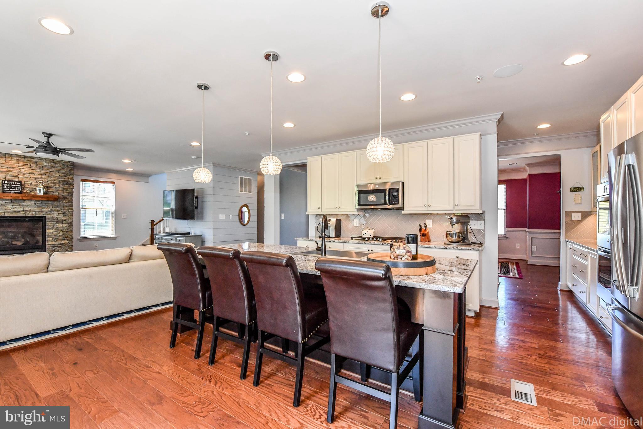 6860 East Shavano Road New Market, MD 21774 - Photo 17 of 45 Kitchen flows to family room.