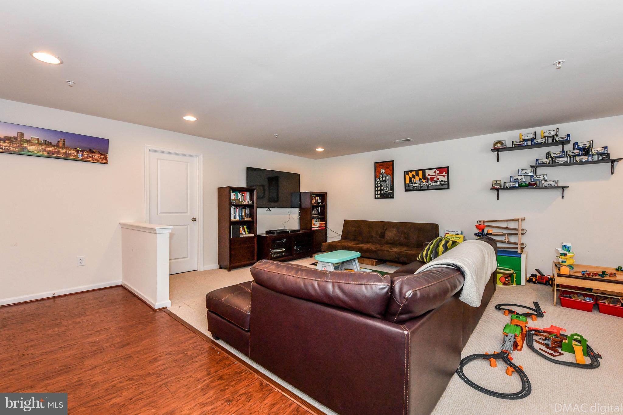 6860 East Shavano Road New Market, MD 21774 - Photo 35 of 45 Fully finished basement rec room.