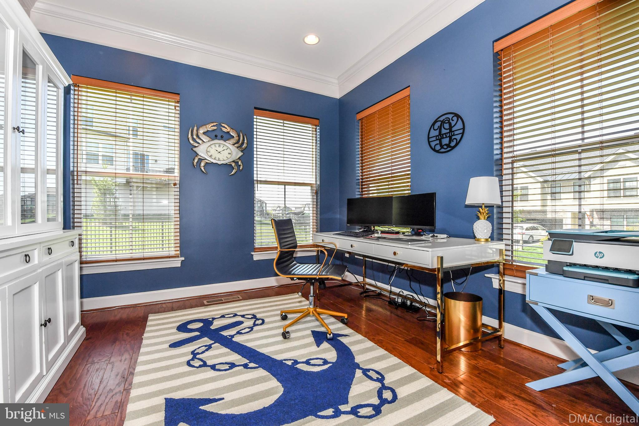 6860 East Shavano Road New Market, MD 21774 - Photo 7 of 45 Flex room/study with custom wood blinds.