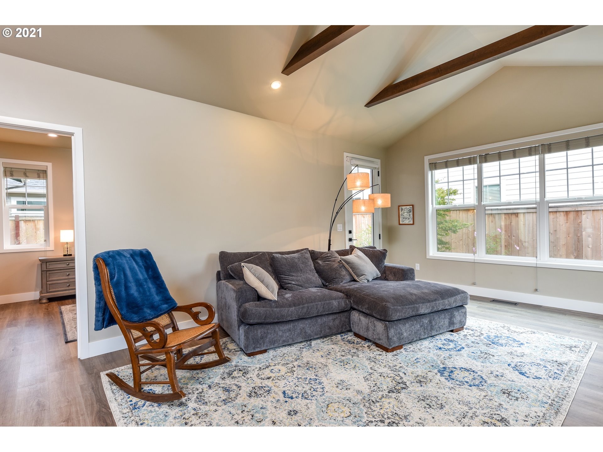 978 South 47th Street Springfield, OR 97478 - Photo 14 of 32 a living room with furniture and a large window