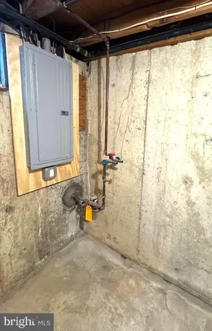 a view of a wooden deck