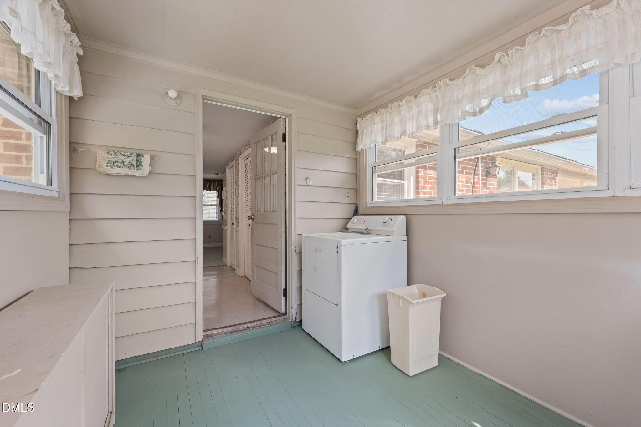 2251 Castle Rock Farm Road Pittsboro, NC 27312 - Photo 26 of 78 a view of storage and utility room with washer and dryer