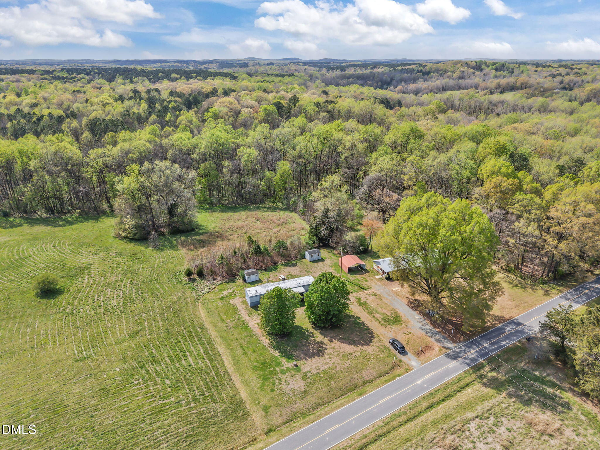 2251 Castle Rock Farm Road Pittsboro, NC 27312 - Photo 74 of 78 a view of a yard with an outdoor space