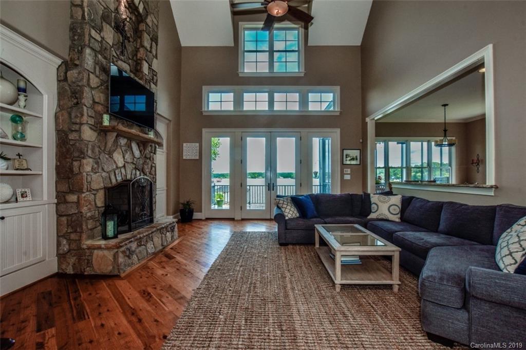 300 Ervin Road Mooresville, NC 28117 - Photo 13 of 32 a living room with furniture and a fireplace
