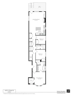 $950,000 | 1905 North Bissell Street, Unit 2, Chicago, IL 60614