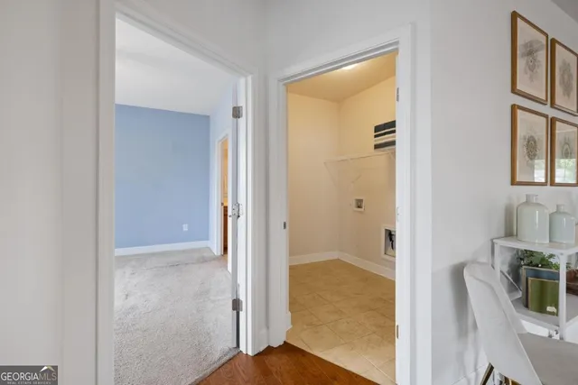 a view of empty room