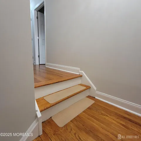 a view of wooden floor