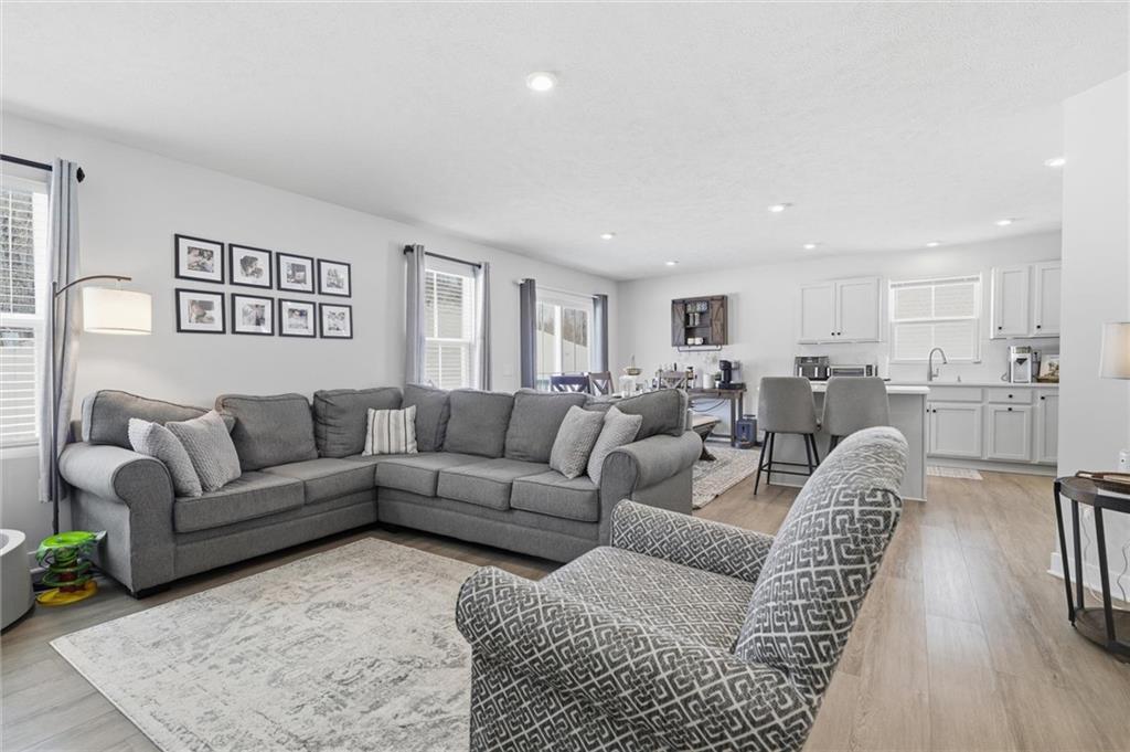 412 Spruce Lane Houston, PA 15342 - Photo 15 of 44 Living, dining and kitchen flow effortlessly together...