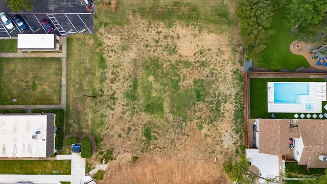 view of a bathroom with a shower curtain and a potted plant