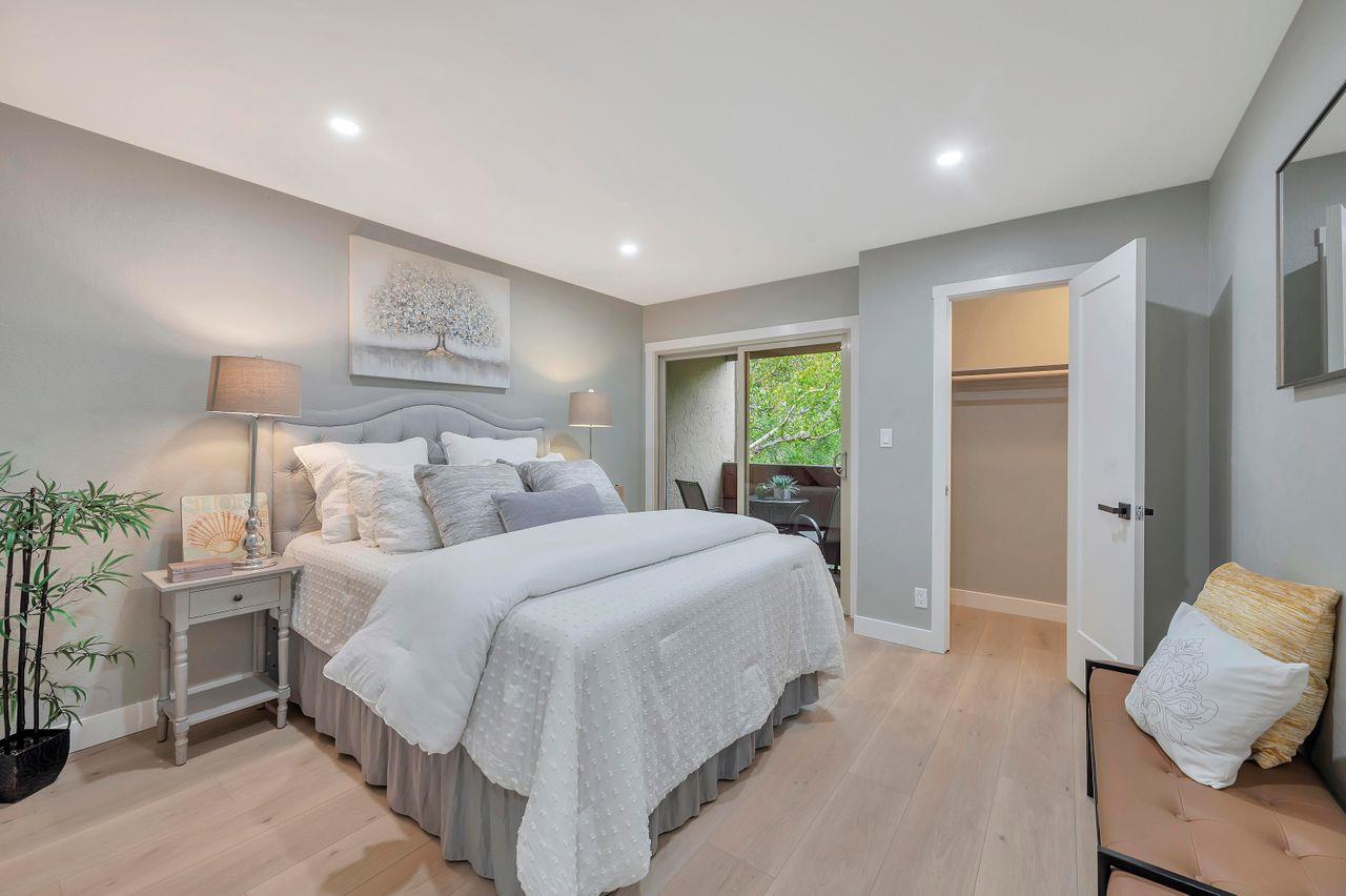 1181 Oddstad Boulevard Pacifica, CA 94044 - Photo 19 of 35 a bedroom with a bed and a window