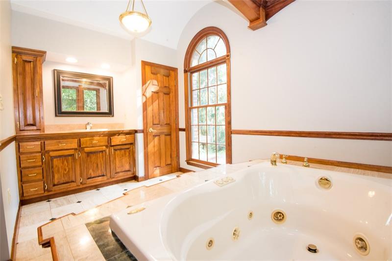 85 McClure Road Cheswick, PA 15024 - Photo 18 of 25 View of master from the large jacuzzi tub perfect for relaxing!