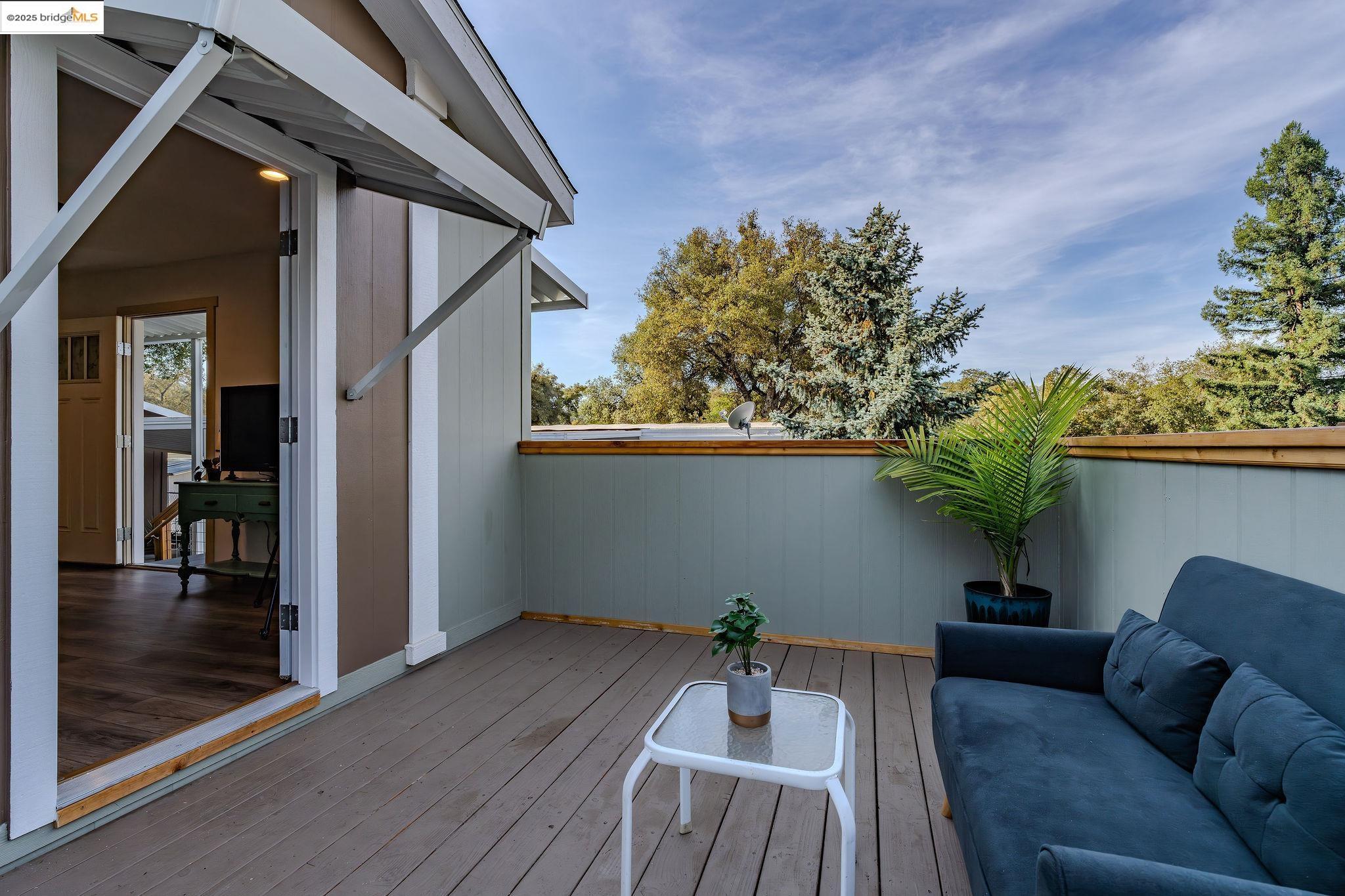 150 Clinton Road Jackson, CA 95642 - Photo 16 of 44 Wooden deck featuring an outdoor living space