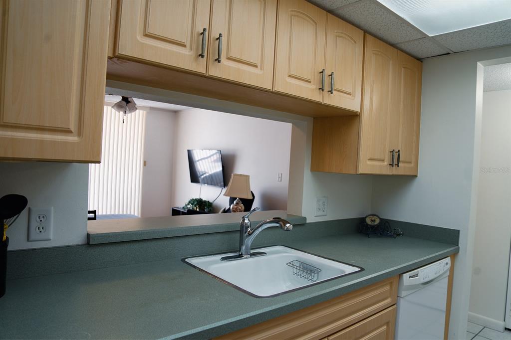 519 Albee Farm Road, Unit 110 Venice, FL 34285 - Photo 8 of 33 a kitchen with stainless steel appliances granite countertop a sink a stove and cabinets