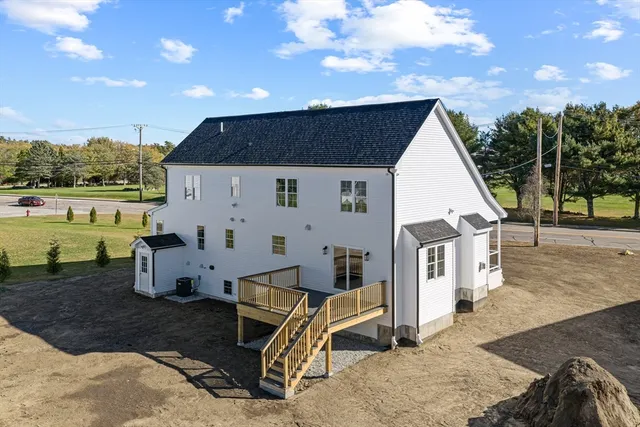 a view of a outdoor space with seating area