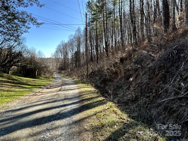 a view of pathway with a houses