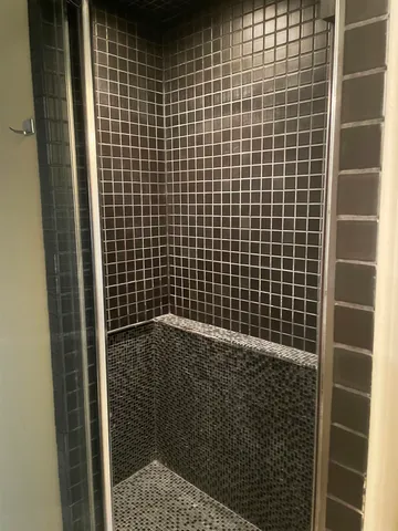 a close up view of racks