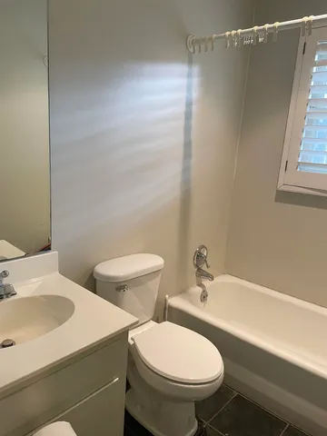a white toilet sitting next to a bathroom sink
