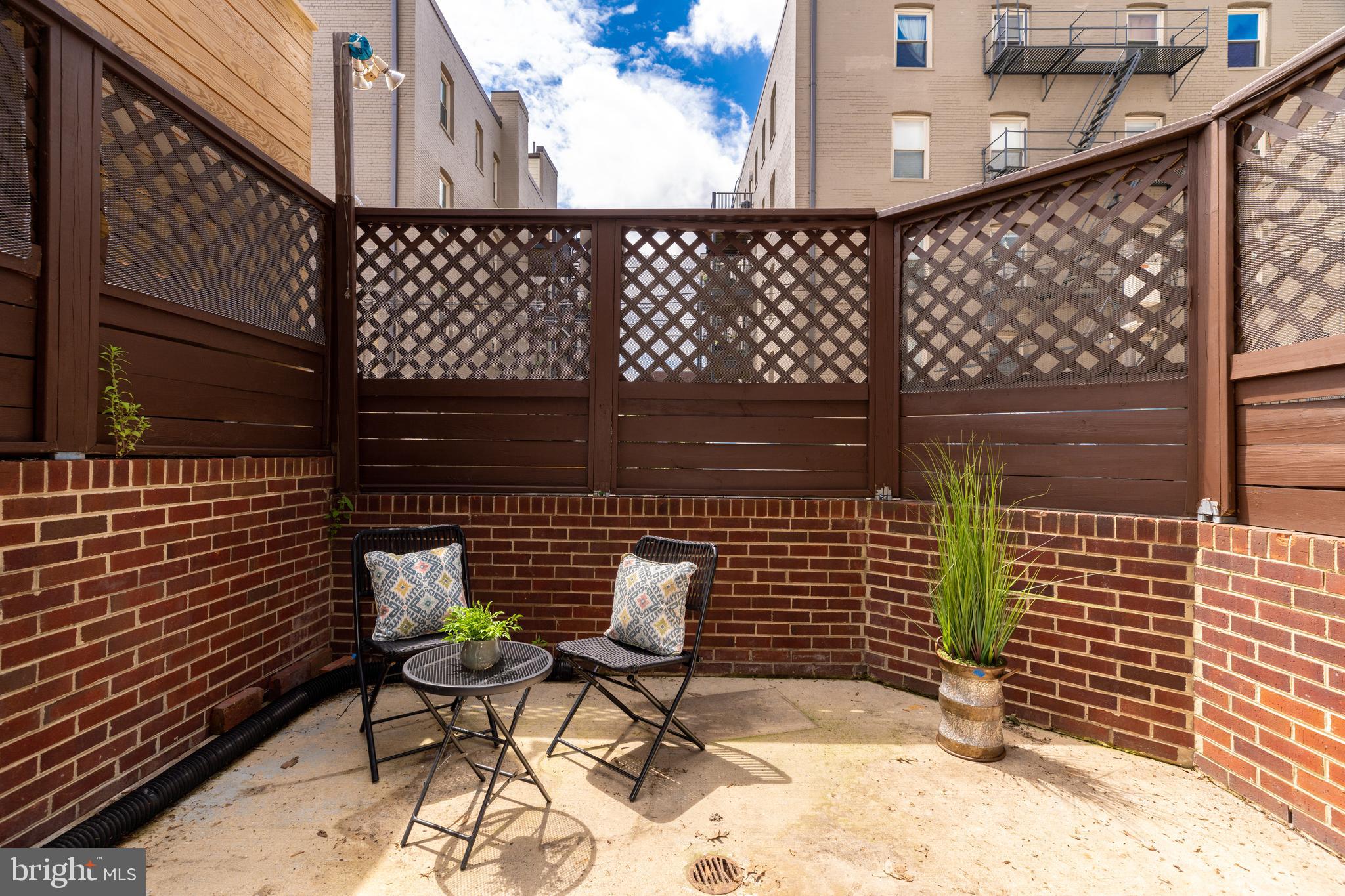 1810 Kalorama Road Northwest, Unit B1 Washington, DC 20009 - Photo 13 of 14 Private patio