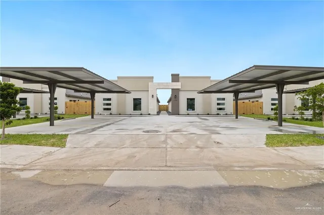 a house with a outdoor space