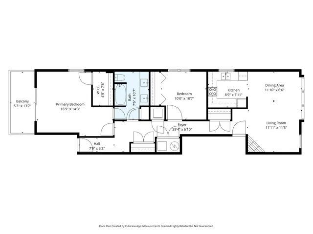 a picture of a bench in front of a cabinet