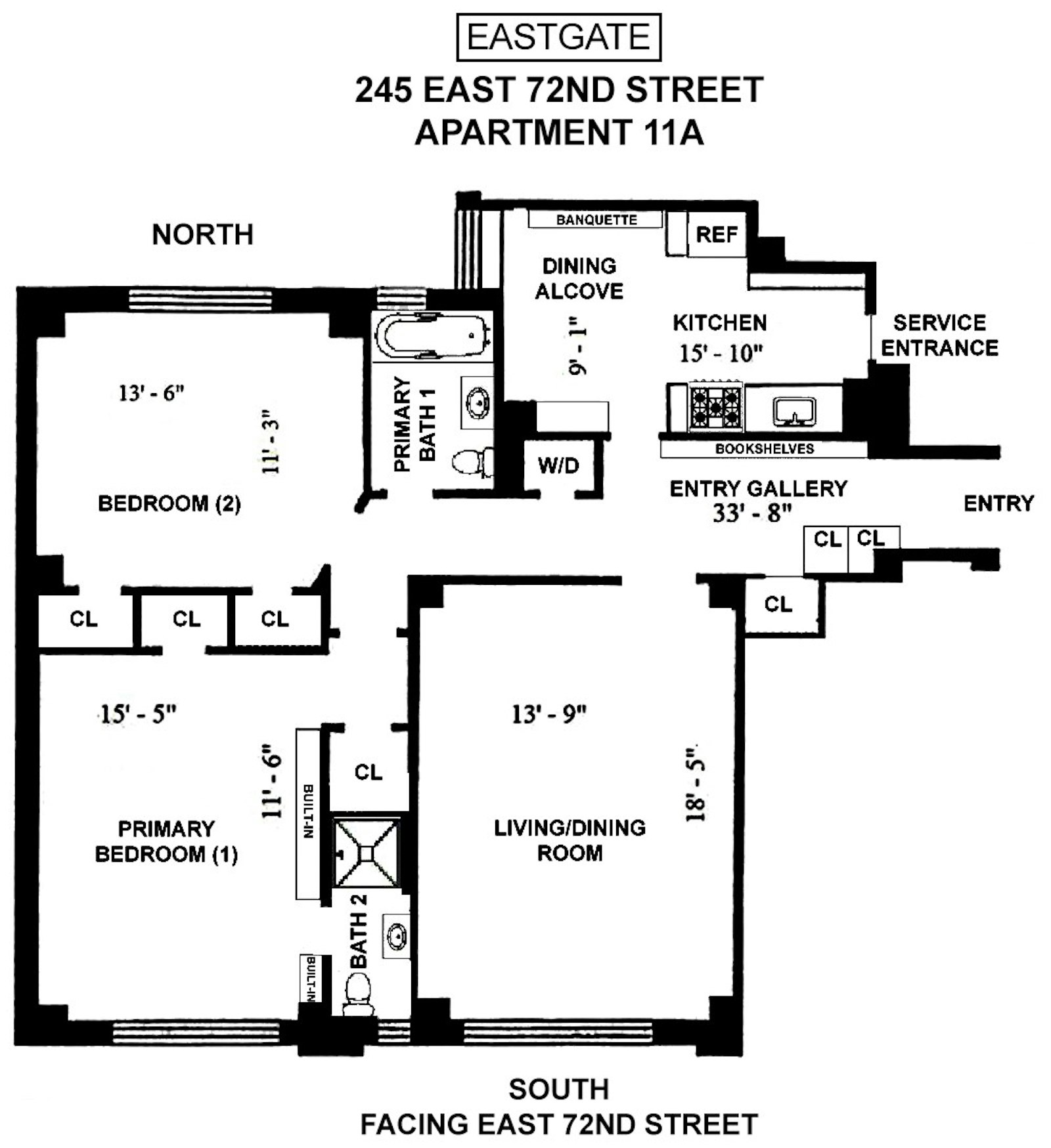 245 East 72nd Street, Unit 11A Manhattan, NY 10021 - Photo 14 of 14