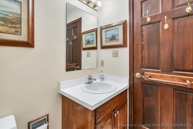 a big room with furniture and a garage