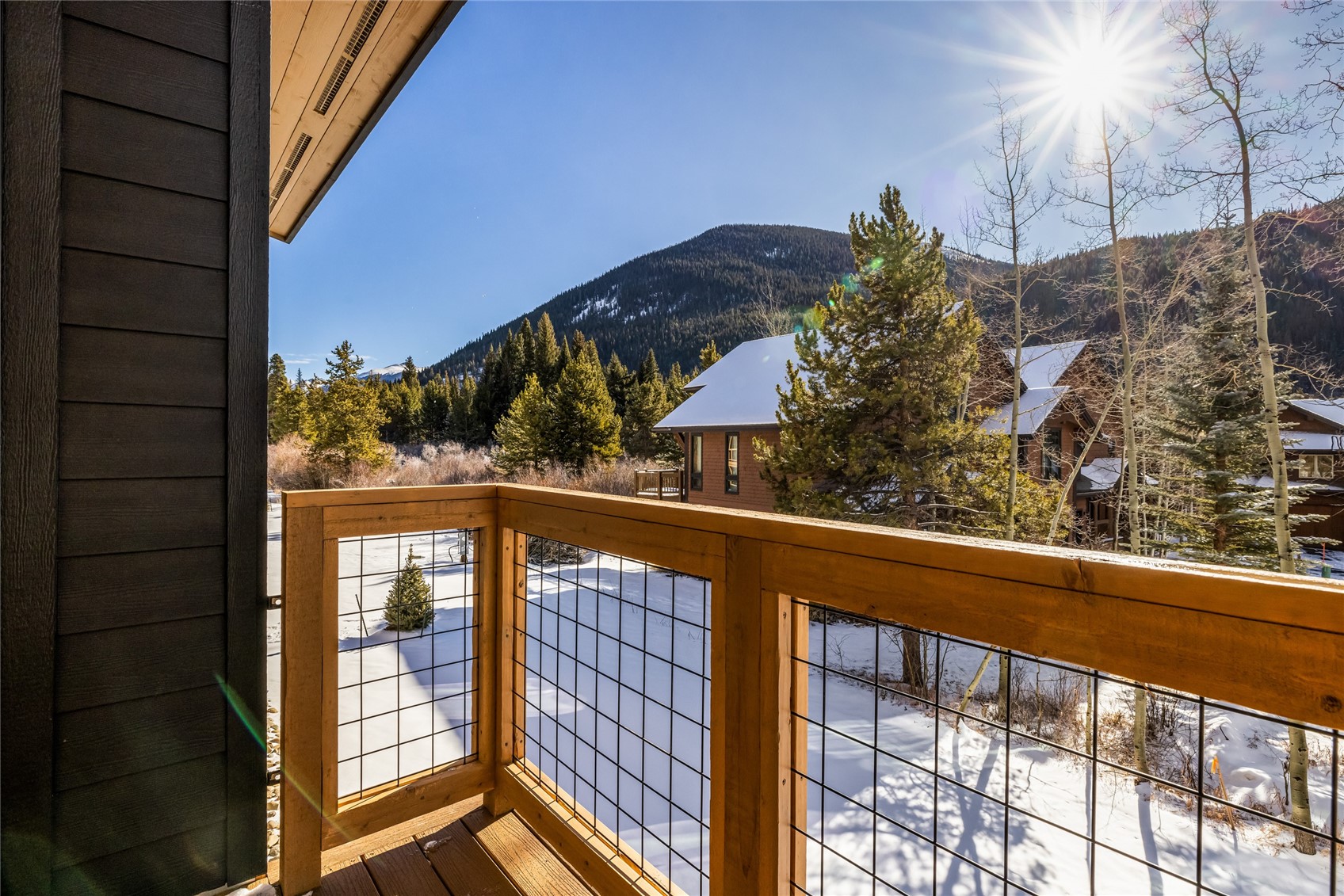 628 Montezuma Road, Unit D2 Keystone, CO 80435 - Photo 10 of 25 Deck