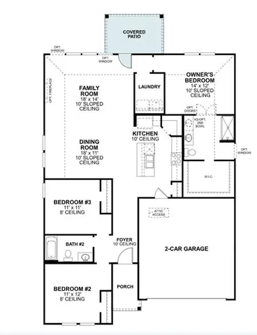 $314,990 | 7416 Sunset Vly Lane, Krum, TX 76249