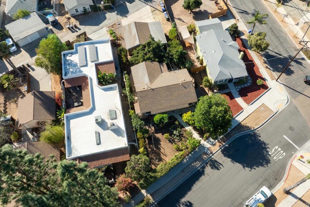 4530-32 4th Street La Mesa, CA 91941 - Photo 3 of 50 an aerial view of residential house with outdoor space and parking