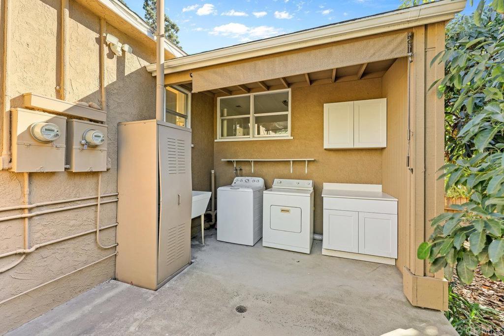 4530-32 4th Street La Mesa, CA 91941 - Photo 34 of 50 a utility room with dryer and washer