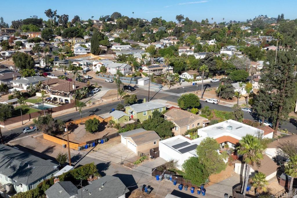 4530-32 4th Street La Mesa, CA 91941 - Photo 40 of 50 an aerial view of residential houses with outdoor space