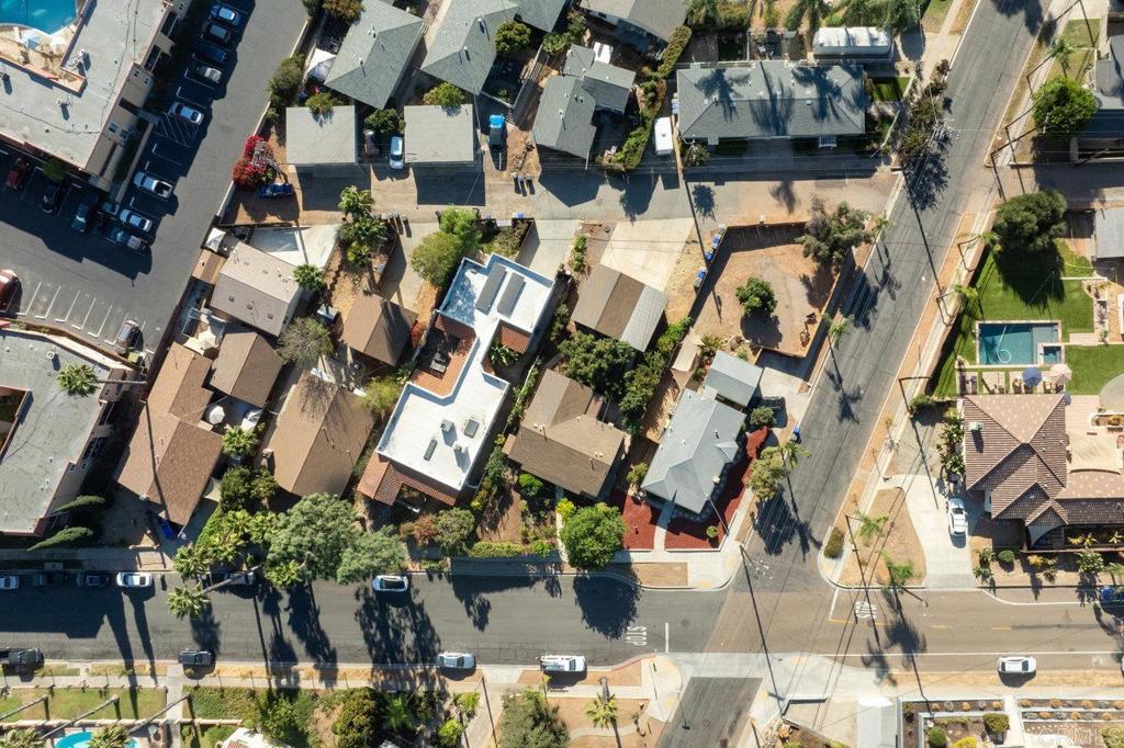 4530-32 4th Street La Mesa, CA 91941 - Photo 45 of 50 an aerial view of a building with lots of residential buildings