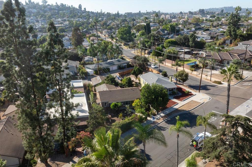 4530-32 4th Street La Mesa, CA 91941 - Photo 47 of 50 an aerial view of residential houses with outdoor space and trees